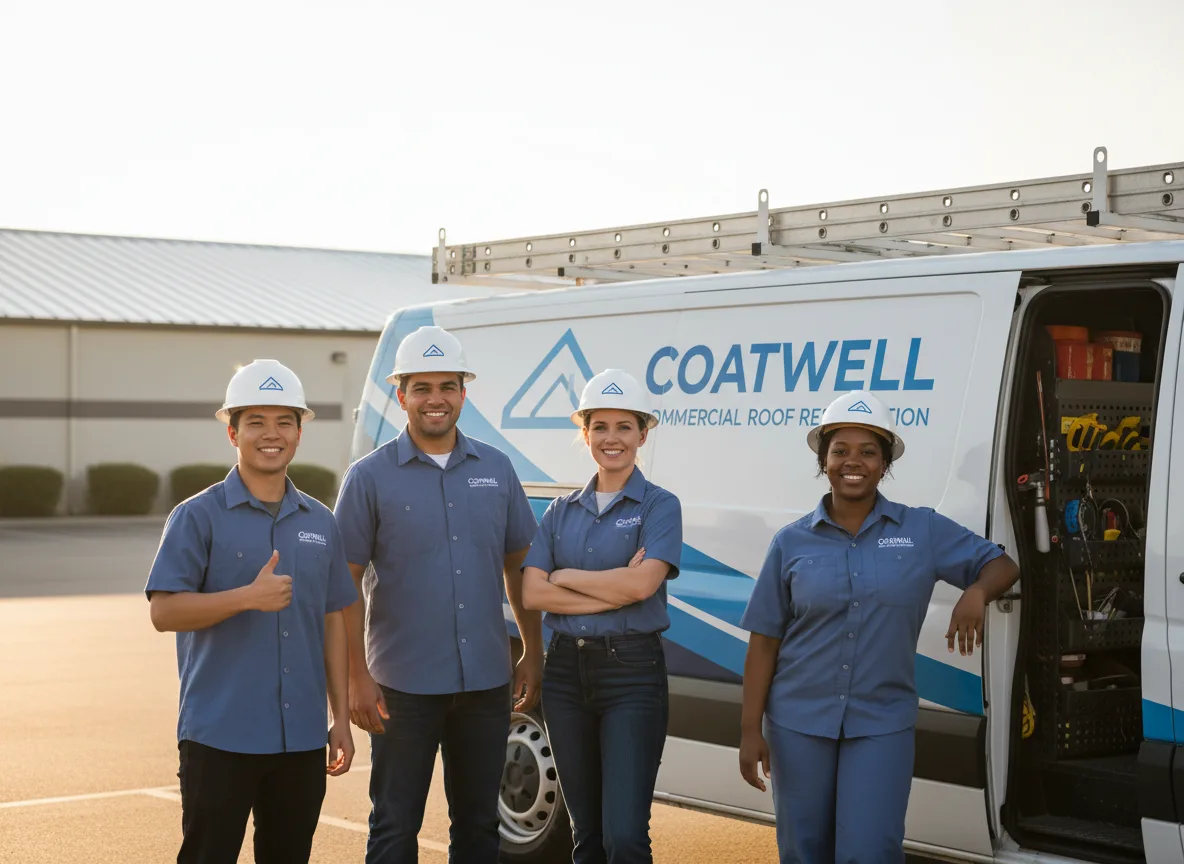 Commercial roof coating company in Kimbolton, OH